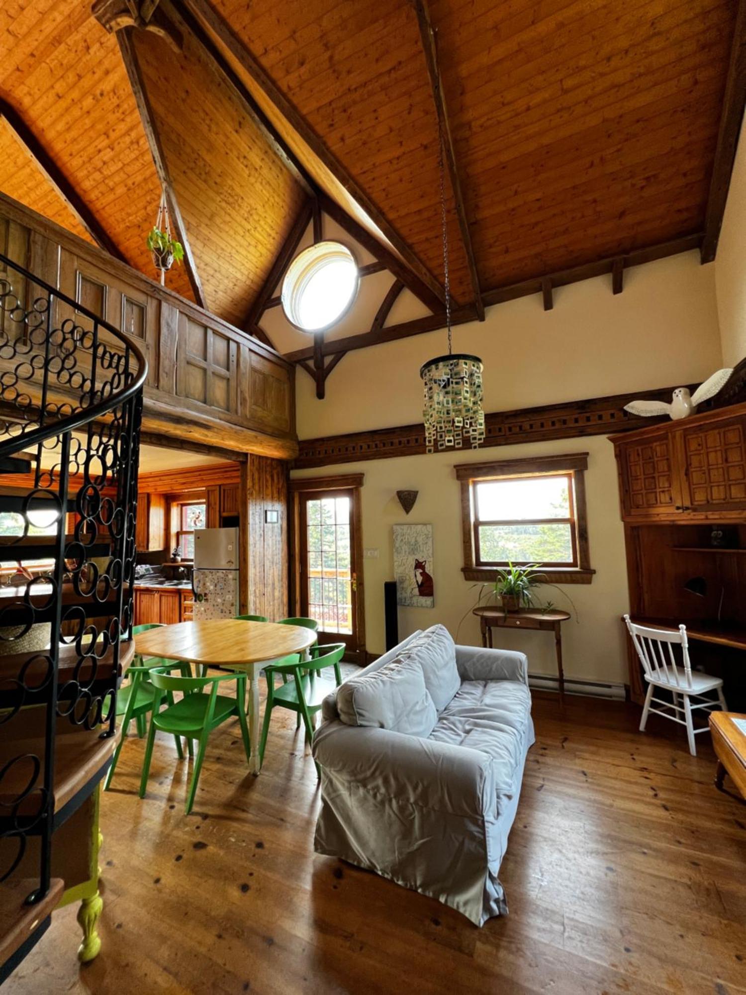 Chalet Epicea Sainte Anne-des-Chênes Exterior foto