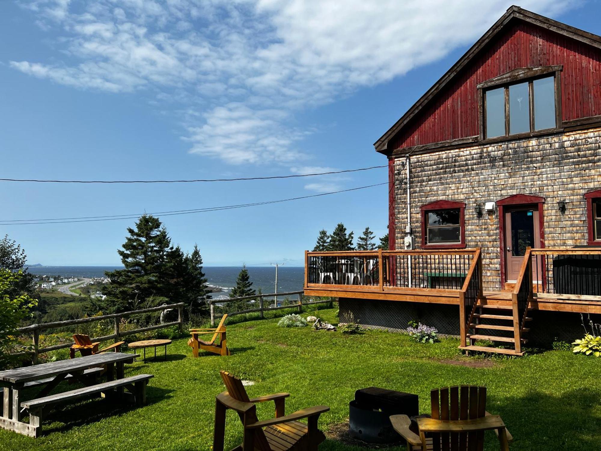 Chalet Epicea Sainte Anne-des-Chênes Exterior foto