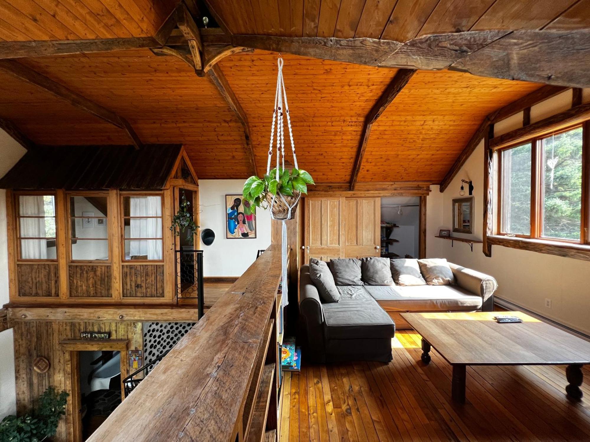 Chalet Epicea Sainte Anne-des-Chênes Exterior foto