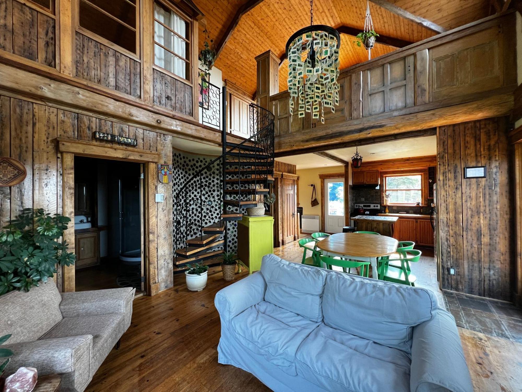 Chalet Epicea Sainte Anne-des-Chênes Exterior foto